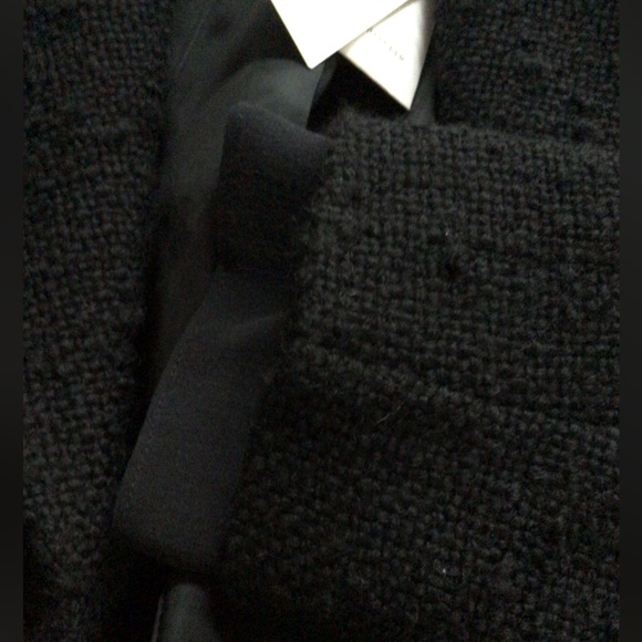 Banana Republic blazer, black on black tweed, 6, new with tags - Picture 7 of 8